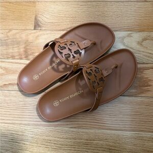 Tory Burch Miller Cloud sandals. 
Size 8